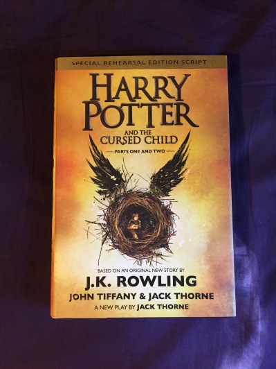 harry potter and the cursed child, book, reading, book review, writing